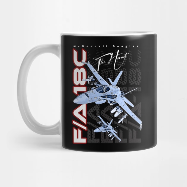 F/A-18C The Hornet Us Air Force Fighterjet by aeroloversclothing